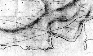 Редут на карті інженер-полковника Р.Н. Томілова. 1775 р.